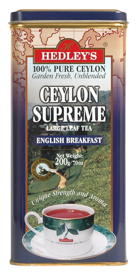 Hedley`s 200g Ceylon Supreme Metal Can